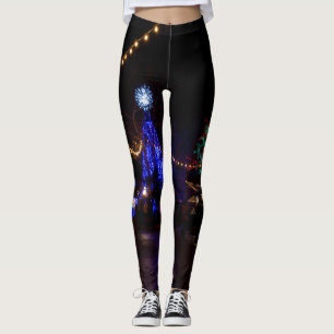 Christmas Lights Galore Leggings