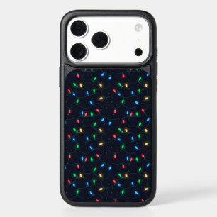 Christmas Lights Garland Seamless Pattern iPhone 17 Pro Max Case