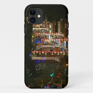 Christmas lights Guildford iPhone 11 Case