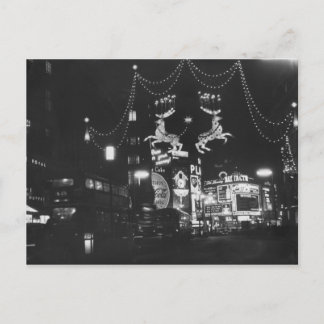 Christmas Lights Holiday Postcard