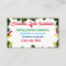 Christmas Lights Installation Business Cards