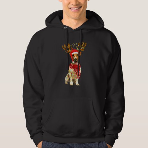 Christmas Lights Jack Russell Terrier Dog Lover Do Hoodie