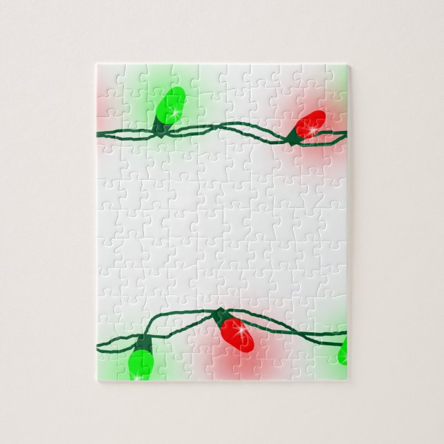 Christmas Lights Jigsaw Puzzle (Vertical)