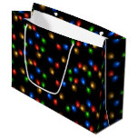 Christmas Lights Large Gift Bag