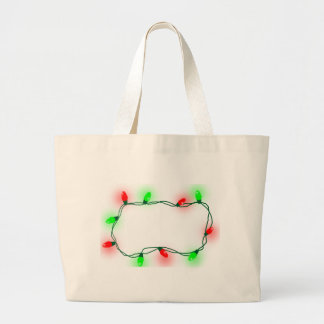 Christmas Lights Large Tote Bag