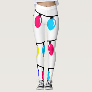 Christmas Lights Leggings