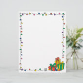 Christmas Lights Letterhead (Standing Front)