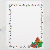Christmas Lights Letterhead (Front/Back)
