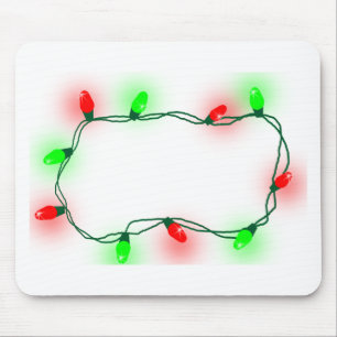 Christmas Lights Mouse Pad