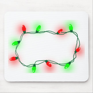 Christmas Lights Mouse Pad