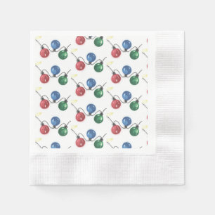 Christmas Lights Napkins