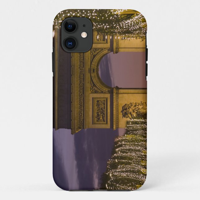 Christmas Lights on the Champs Elysees Case-Mate iPhone Case (Back)