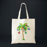 Christmas lights palm tree hawaii beach tropical x tote bag<br><div class="desc">Christmas lights palm tree hawaii beach tropical x</div>