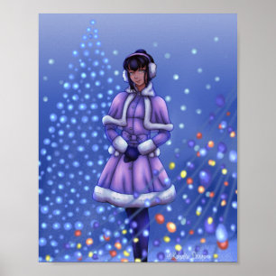 Christmas Lights Poster
