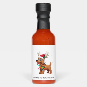 Christmas Lights Soft Coated Wheaten Terrier Dog T Hot Sauces
