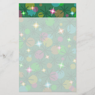 Christmas Lights stationery header