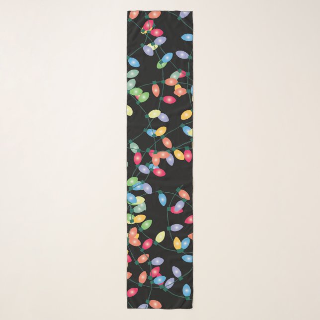 Christmas Lights Tangle Scarf (Front)
