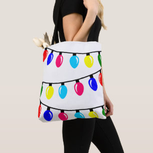 Christmas Lights Tote Bag