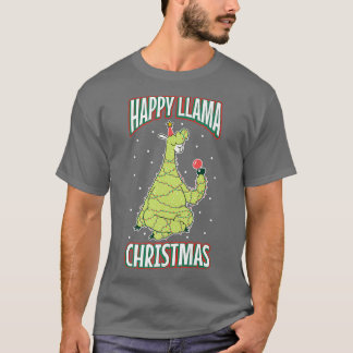 Christmas lights winter holiday happy animal natur T-Shirt