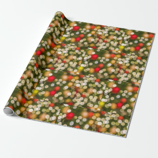 Christmas Lights Wrapping Paper
