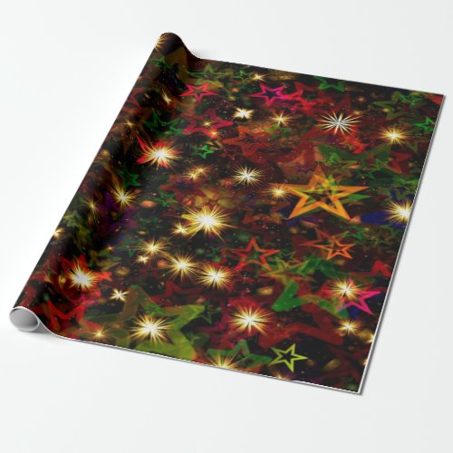 Christmas Lights Wrapping Paper