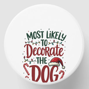 Christmas Likely Decorate Dog Xmas Family Kids Wom Mini Candle Favors