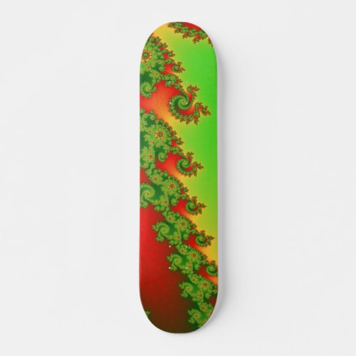 Christmas Lines Skateboard