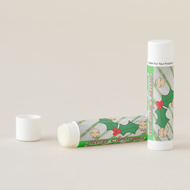 Christmas Lip Balm Mice (In Situ)