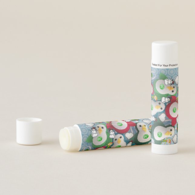 Christmas Lip Balm Penguin (In Situ)