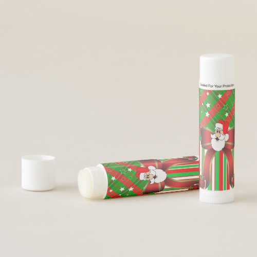 Christmas Lip Balm Santa Stripe