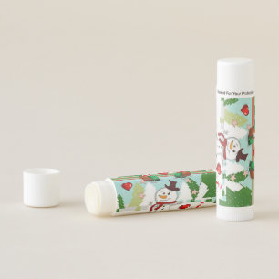 Christmas Lip Balm Snowman
