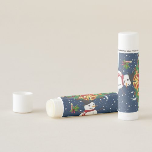 Christmas Lip Balm Snowman