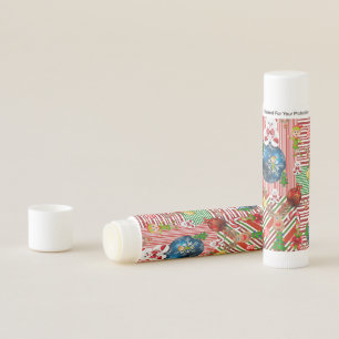 Christmas Lip Balm Teddy Bear