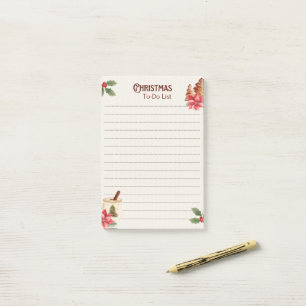 Christmas List Post-it Notes