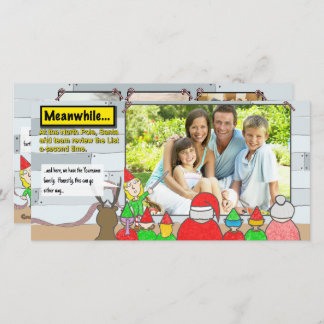 Christmas List Review Photo Card