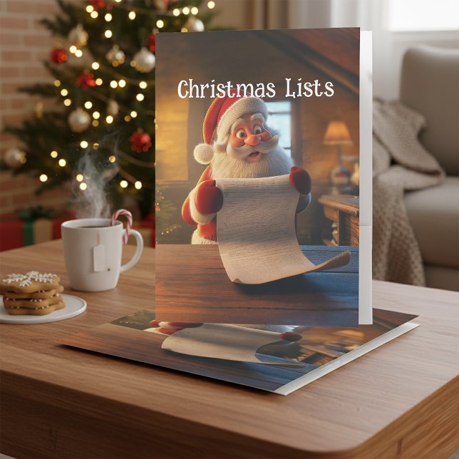 Christmas Lists Pocket Folder (Creator Uploaded)