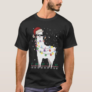 Christmas Llama - Alpaca Christmas Tree Classic T- T-Shirt