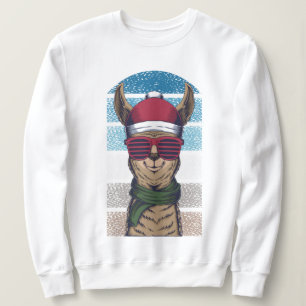 Christmas Llama Sweatshirt