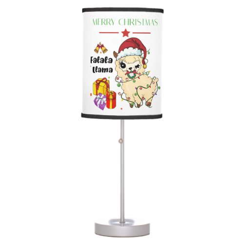 Christmas Llama Table Lamp