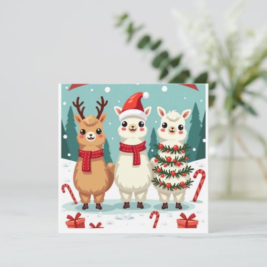 Christmas Llamas Parade  (Standing Front)