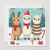 Christmas Llamas Parade  (Front)