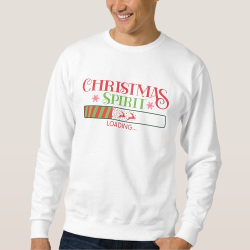 Christmas Loading Reindeer Sweatshirt