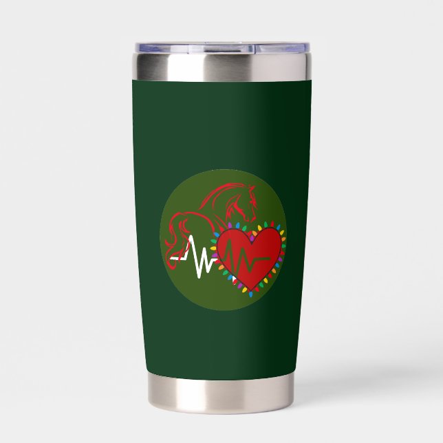 Christmas Logo Insulated Tumbler (Front)