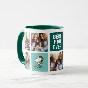 Christmas Love and Lights - Mom Photo Collage Mug