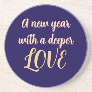 CHRISTMAS LOVE GIFT WOMEN , GIRLFRIEND MOM COASTER