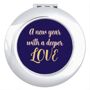 CHRISTMAS LOVE GIFT WOMEN , GIRLFRIEND MOM COMPACT MIRROR