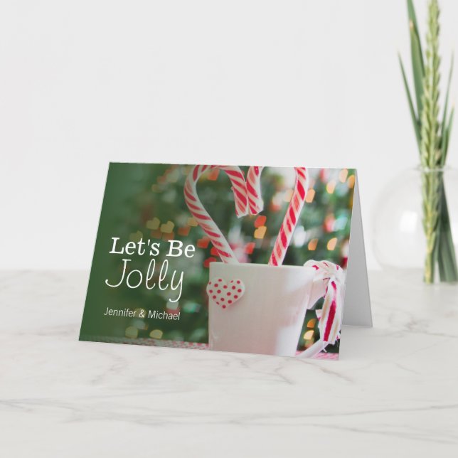 Christmas love holiday card (Front)