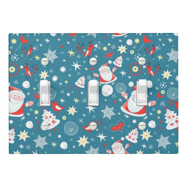 Christmas Love Light Switch Cover (In Situ)