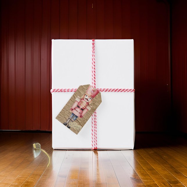 Christmas Love Nutcracker Soldier Gift Tags (Creator Uploaded)