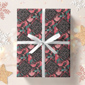 Modern Peace Love & Joy Holiday Wrapping Paper